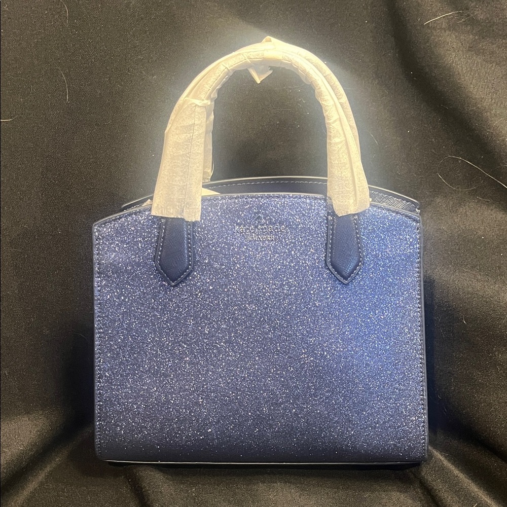 Kate Spade Parisean and Glittery Blue Satchel